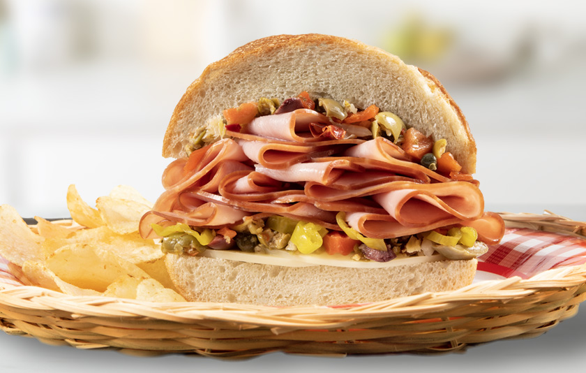 Ham & Tapenade Ciabatta Sandwich